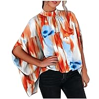 Womens Casual Tops, Women Fashion Summer 2022 Sleeve Round Neck Solid Top Blouses