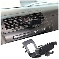 Car Phone Holder Mount Fit for Hummer H3 2005-2009 Interior Accessories, Aluminum Alloy Car Center Air Vent Double Flash Switch Cell Phone Holder Stand