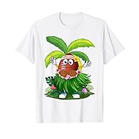 Funny Hawaii Football Ball Hawaiian Tropical Summer Vacation T-Shirt