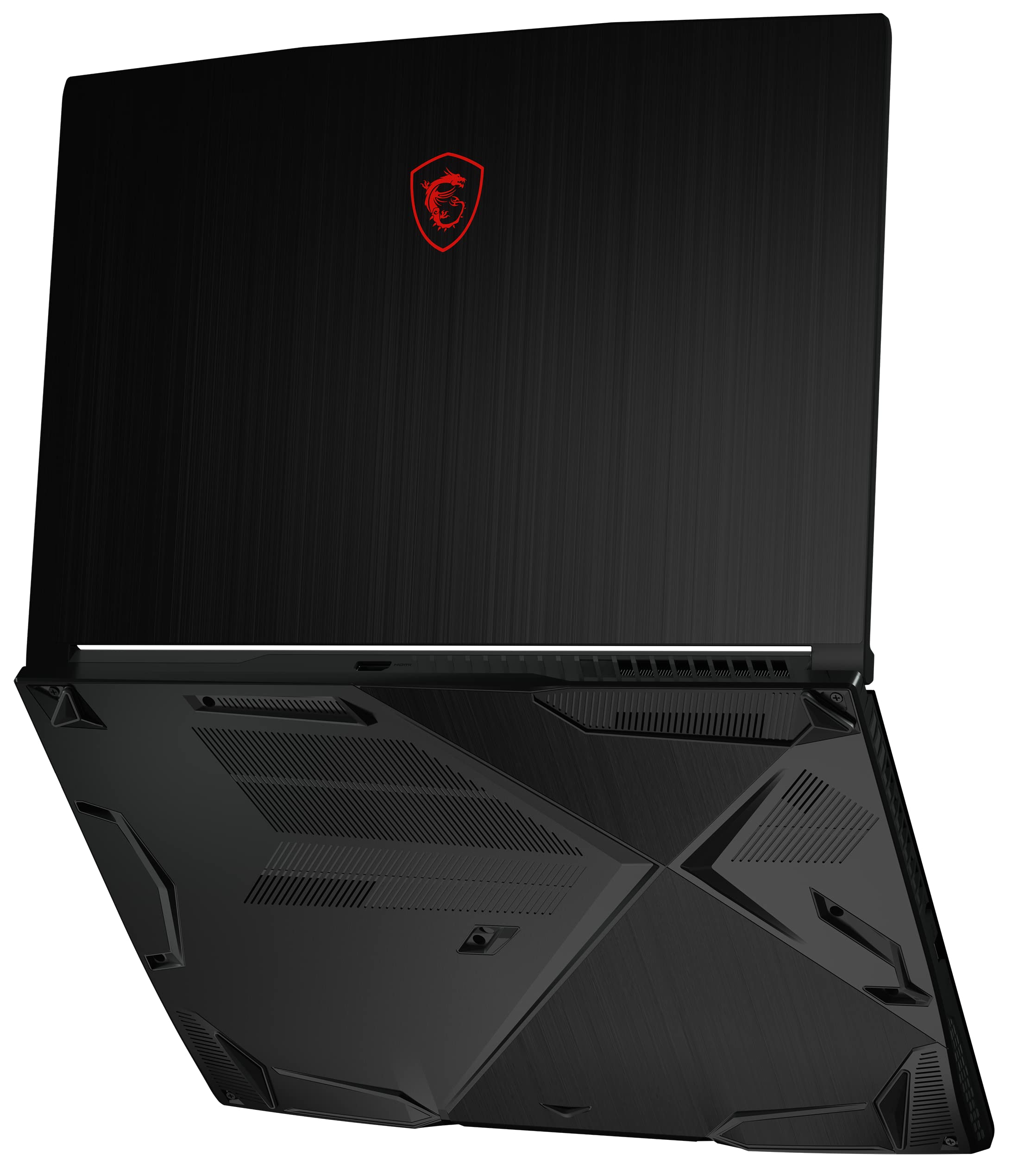 MSI Thin GF63 Gaming Notebook | 39,6 cm (15,6 Zoll) Full-HD | Intel Core i5-12450H |16GB RAM | 512GB SSD | RTX 4050 6 GB | Windows 11 Home | Gaming-Tastatur | Schwarz | 12VE-087