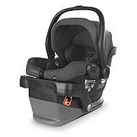 UPPAbaby Mesa V2 Infant Car Seat/Easy Installation/Innovative SmartSecure Technology/Base + Robust Infant Insert Included/Direct Stroller Attachment/Greyson (Charcoal Mélange/Merino Wool)
