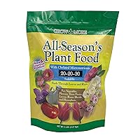 Grow More 7431 All Season's Fertilizer 20-20-20, 5-Pound