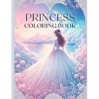 Princess Coloring Book: 35 Princess coloring pages for kids Princess Coloring Book: 35 Princess coloring pages for kids Paperback