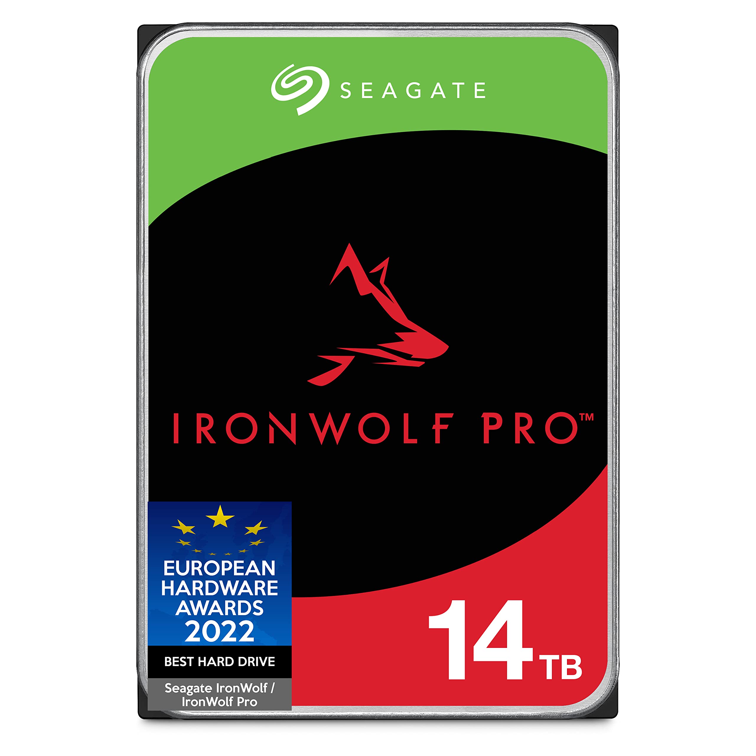Seagate IronWolf 14TB NAS Internal Hard Drive HDD – CMR 3.5 Inch SATA 256MB Cache for RAID Network Attached Storage – Frustration Free Packaging (S...