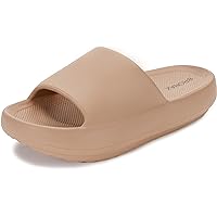BRONAX Recovery Slides for Women and Mens | Arch Support Cushioned Thick Sole Pain Relief Slippers