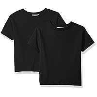 Clementine Unisex Baby Boys' Little Everyday Toddler T-Shirts Crew 2-Pack