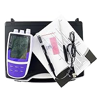 Nitrate Ion Meter Tester for Nitrate Ion Portable NO3 Ion Concentration Meter Ion Counter with Range 0.4 to 62200 ppm Accuracy±0.5% Automatic Temperature Compensation Function