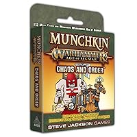 Steve Jackson Games Munchkin Warhammer Age of Sigmar Chaos and Order , Green