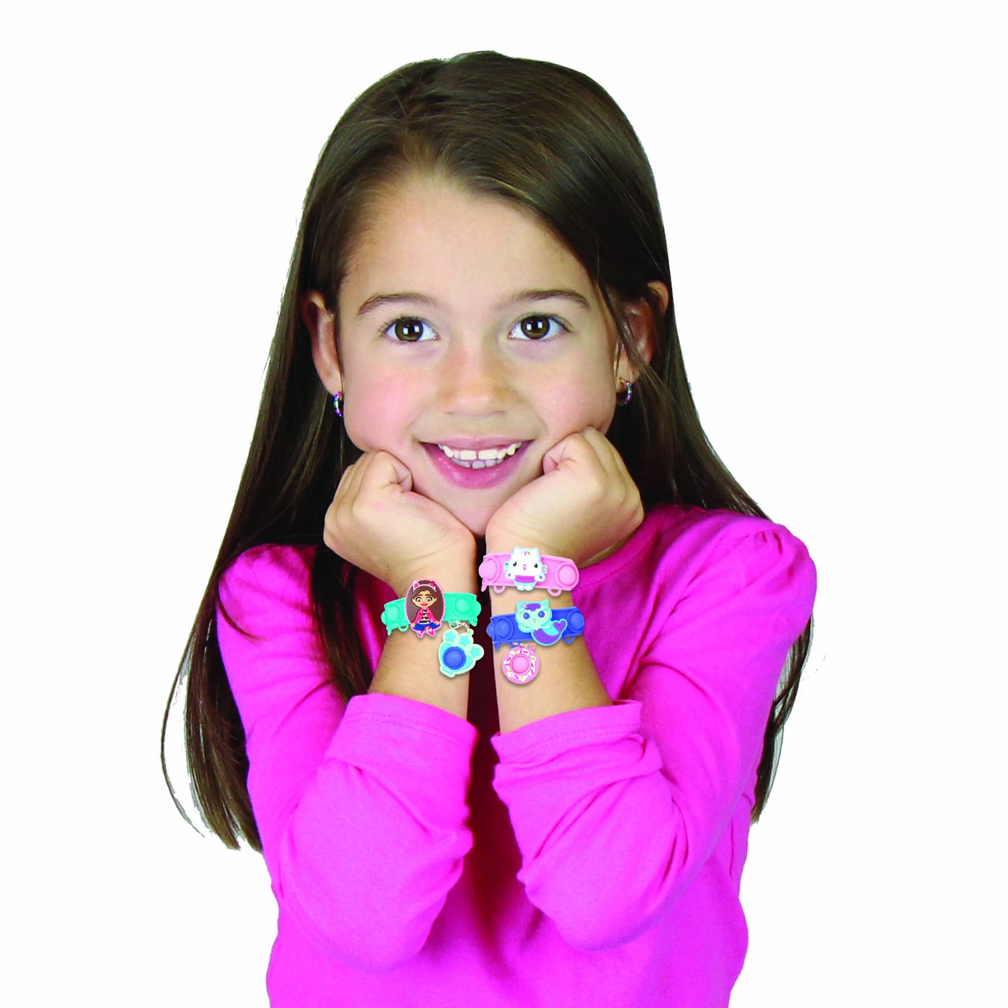 Tara Toys Pop-Eeze: Bracelet Activity Set - Gabby's Dollhouse - Jewelry Set, Popping Sensory Fun, Ages 3+