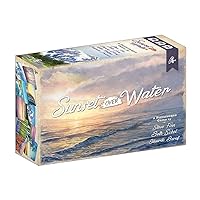 Sunset Over Water Card Game – A Picturesque Game of Painting Landscapes and Exploring Nature by Pencil First Games for 1-4 Players