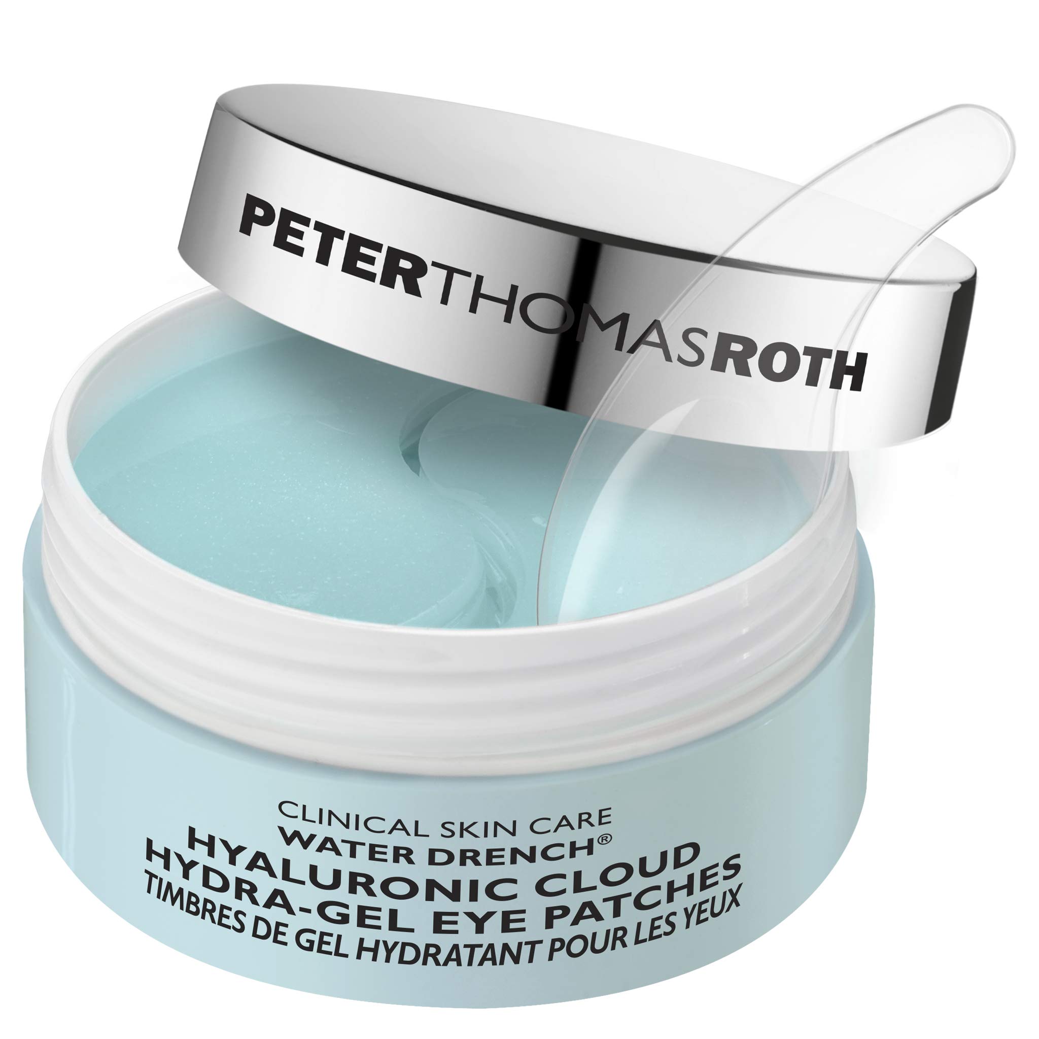 Peter Thomas Roth | Water Drench Hyaluronic Cloud Hydra-Gel Eye Patches | Hyaluronic Acid Under-Eye Patches for Fine Lines, Wrinkles and Puffiness