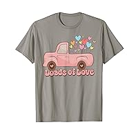 Loads of Love Valentines Day Truck Matching Family Couples T-Shirt