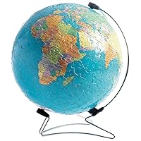 Ravensburger The Earth 540 Piece 3D Jigsaw Puzzle Ball for Kids and Adults - Easy Click Technology Means Pieces Fit Together Perfectly