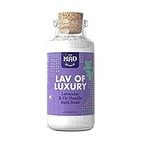 Lav of Luxury - Lavender & Fir Needle Bath Soak, 6.8 Ounce Bottle