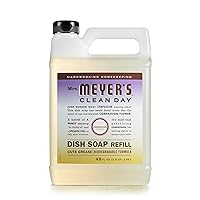 MRS. MEYER'S CLEAN DAY Liquid Dish Soap Refill, Biodegradable Formula, Compassion Flower, Packaging May Vary, 48 fl. oz