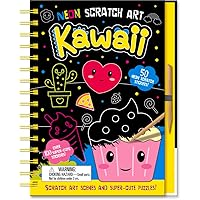 Kawaii (Neon Scratch Art) Kawaii (Neon Scratch Art) Hardcover
