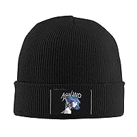 Ashnikkos Hat Beanie Hats for Men Women Winter Warm Knit Hat Soft Slouchy Cuffed Skull Cap Unisex Beanies Ski Hat Black