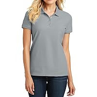 Women's Short Sleeves Core Classic Pique Polo T-Shirt Everyday Wear