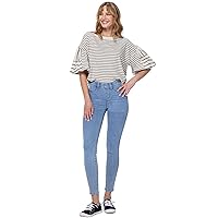 Judy Blue Women's Mid Rise Pull-On Skinny Jegging Jeans