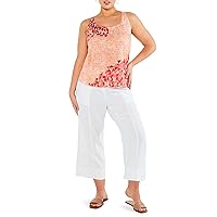 NIC+ZOE Women's Plus Size Sun Burst Tank