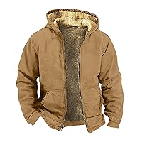 Jackets For Men Trench Coat Men Men'S Solid Color Jacket Men'S Spring And Autumn Casual Zipper Hooded Jacket
