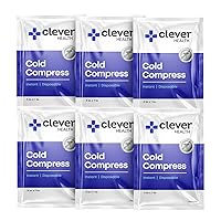 Instant Cold Pack | Disposable Ice Packs - Cold Therapy - for Injuries, Swelling, Inflammation, Muscle Strains, Sprains, Perfect for First aid Kit, outdoor activities, Athletes. 5x7 Inches, 6 Pack.