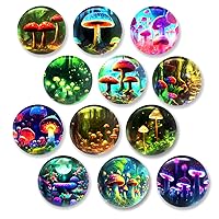 Mushroom Magnets - Cute Fridge Magnets - Cute Magnets - Cute Magnets for Whiteboard - Cute Fridge Magnets Aesthetic - Cool Fridge Magnets - Mushroom Decor (Cool Mushroom)