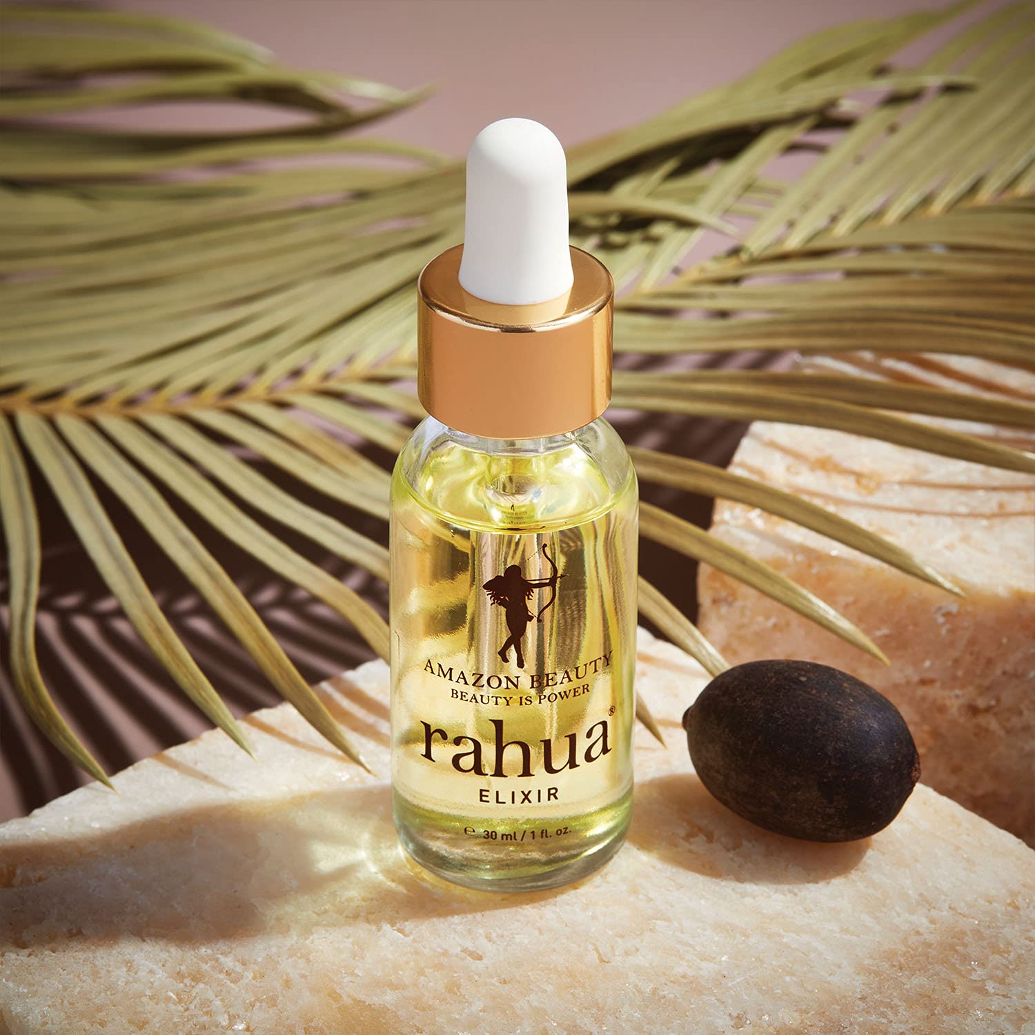 Rahua Elixir 1 Fl Oz, Pure Rahua Hair Oil for Healthy Naturally Radiant Hair, Elixir Oil Repairs, Strengthens and Restores Dry and Damaged hair, Hair and Scalp Treatment, Best for All Hair Types