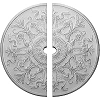 Ekena Millwork CM33VE2-02500 Versailles Ceiling Medallion, 33