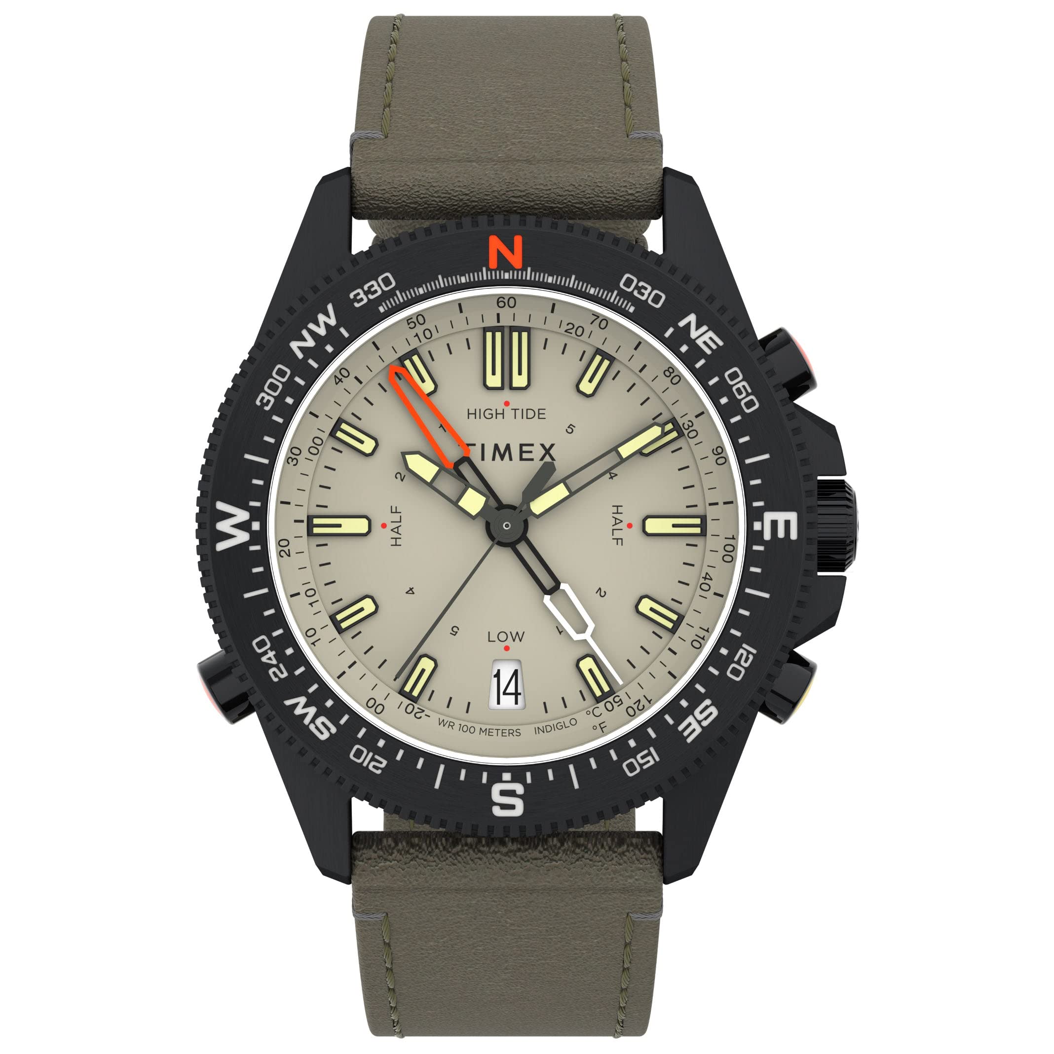 Timex Men's Expedition North Tide-Temp-Compass 43mm TW2V21800JR Quartz Watch