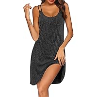 Women's Cropped Tank Tops, Dresses Casual Dress Pleated Ruffle Business for Women 2024 Summer, S XXL