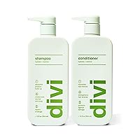 divi Original Formula Ultra Nourishing Shampoo & Conditioner Bundle - Recommended for Dry, Thick, Coarse Hair