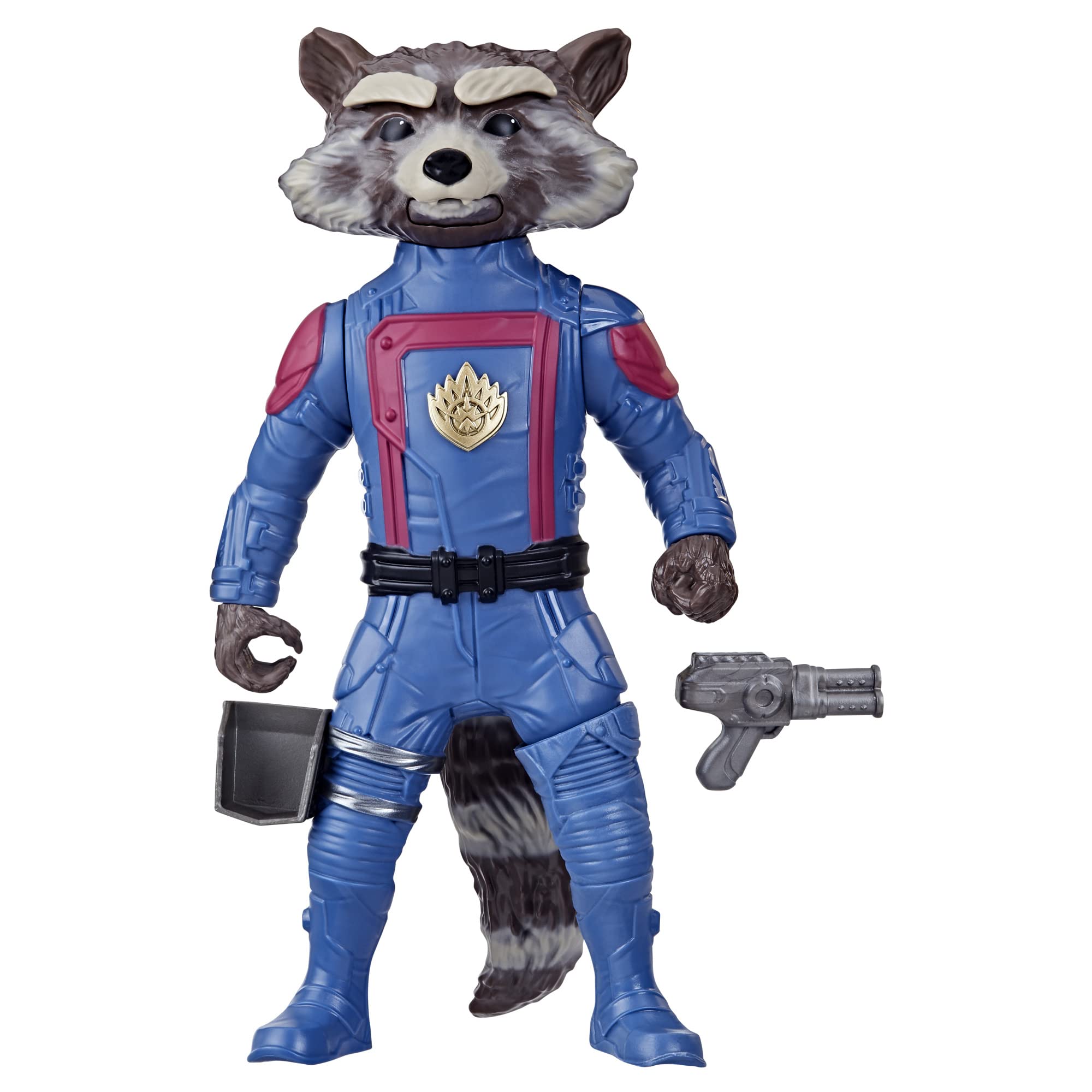 Marvel Studios’ Guardians of The Galaxy Vol. 3 Rocket Action Figure, Super Hero Toys for Kids Ages 4 and Up, 8-Inch-Scale Action Figure