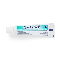 Medline Sparkle Fresh Toothpaste, Fluoride Protection, 0.85 oz., Dental Hygiene and Oral Care, Pack of 720