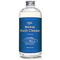 17.6 FL OZ Makeup Brush Cleaner for Brushes, Sponge and Puff,Deep Cleaning Washing Cleanser Shampoo