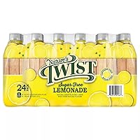 Nature's Twist Sugar Free Lemonade 24 pack, 405.6 Fl Oz (Pack of 24)