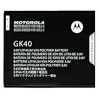 GK40 GK-40 Battery for Motorola GK40 Battery for Cedric Moto E3, Moto E4, Moto G4 Play XT1607, Moto G5 XT1601, XT1603, XT1675 GK 40 GK-40 G K 40