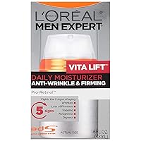 L'Oreal Paris Men's Expert Vita Lift Anti-Wrinkle & Firming Moisturizer 1.6 fl oz (Pack of 2)