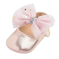 2t Shoes Kids Girls Shoes Sole Rubber Flat First Baby Dress Bowknot Mary Princess Baby Shoes Baby Girl Shoes Lights