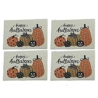 Melody Jane Dolls Houses Dollhouse Happy Halloween Placemats Table Mats Miniature Dining Room Accessory