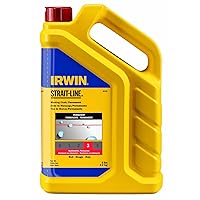 Irwin Tools IRWIN STRAIT-LINE Marking Chalk, Standard, Red, 5 lbs (65102)