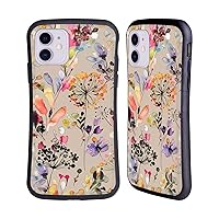Head Case Designs Officially Licensed Ninola Beige Wild Grasses Hybrid Case Compatible with Apple iPhone 11