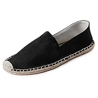 Espadrilles for Men with Flat Slip-on Fashion Casual Classic Canvas