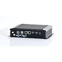 PARTAKER Powerful Mini PC, Industrial PC with Intel Quad Core CPU i5 1035G1/1035G4 10th Gen. 32GB DDR4 RAM, 1TB SSD, 2×HD 2×LAN 8×USB, Windows10 Pro, Wi-Fi