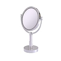Allied Brass SH-4/2X Soho Collection 8 Inch Vanity Top 2X Magnification Make-Up Mirror, Polished Chrome