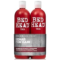 Tigi Bed Head Urban Anti+dotes Resurrection Shampoo & Conditioner Damage Level 3, 25.36 Ounce(Pack of 2)