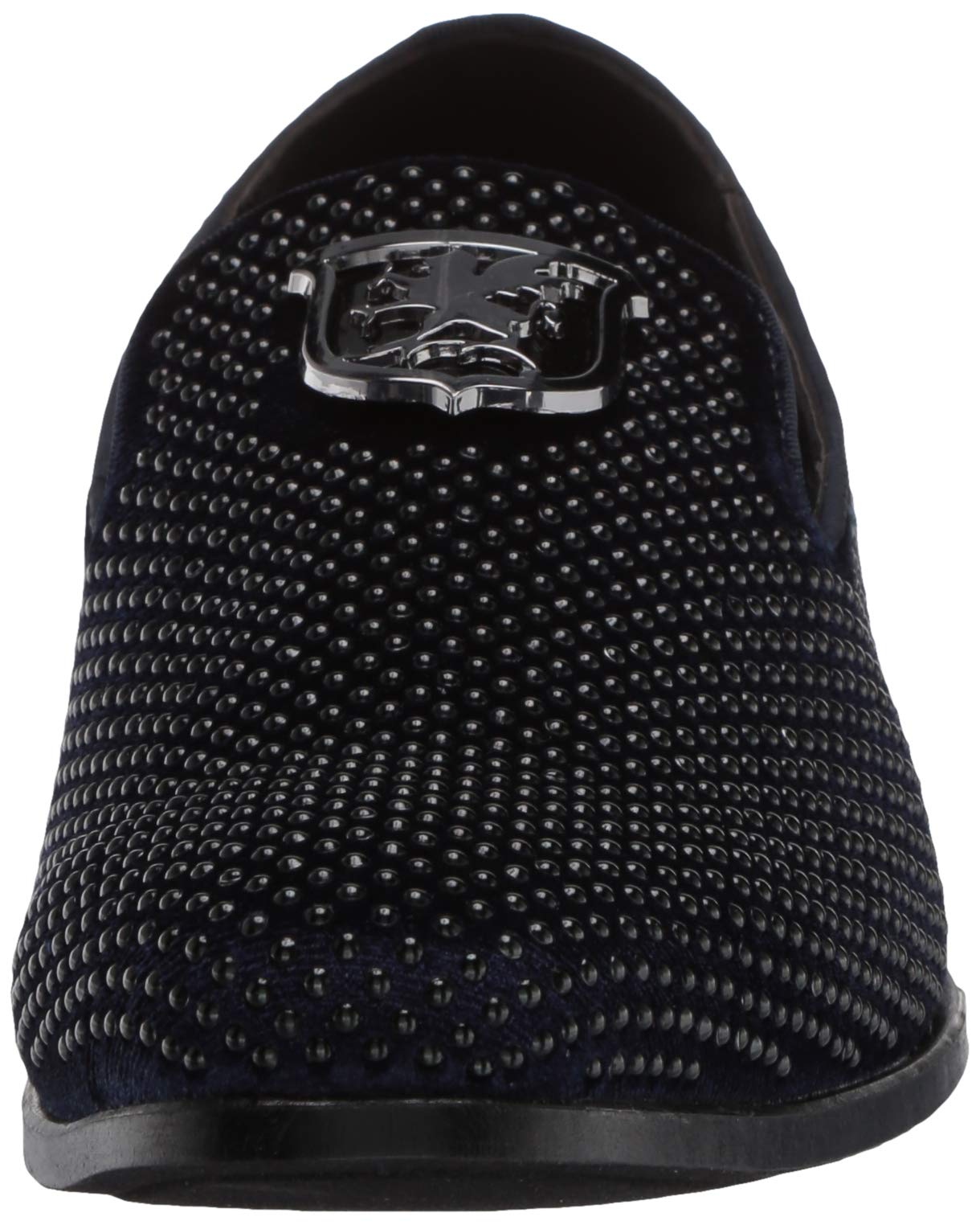 STACY ADAMS Men's Swagger Studded Ornament Slip-on Driving Style Loafer