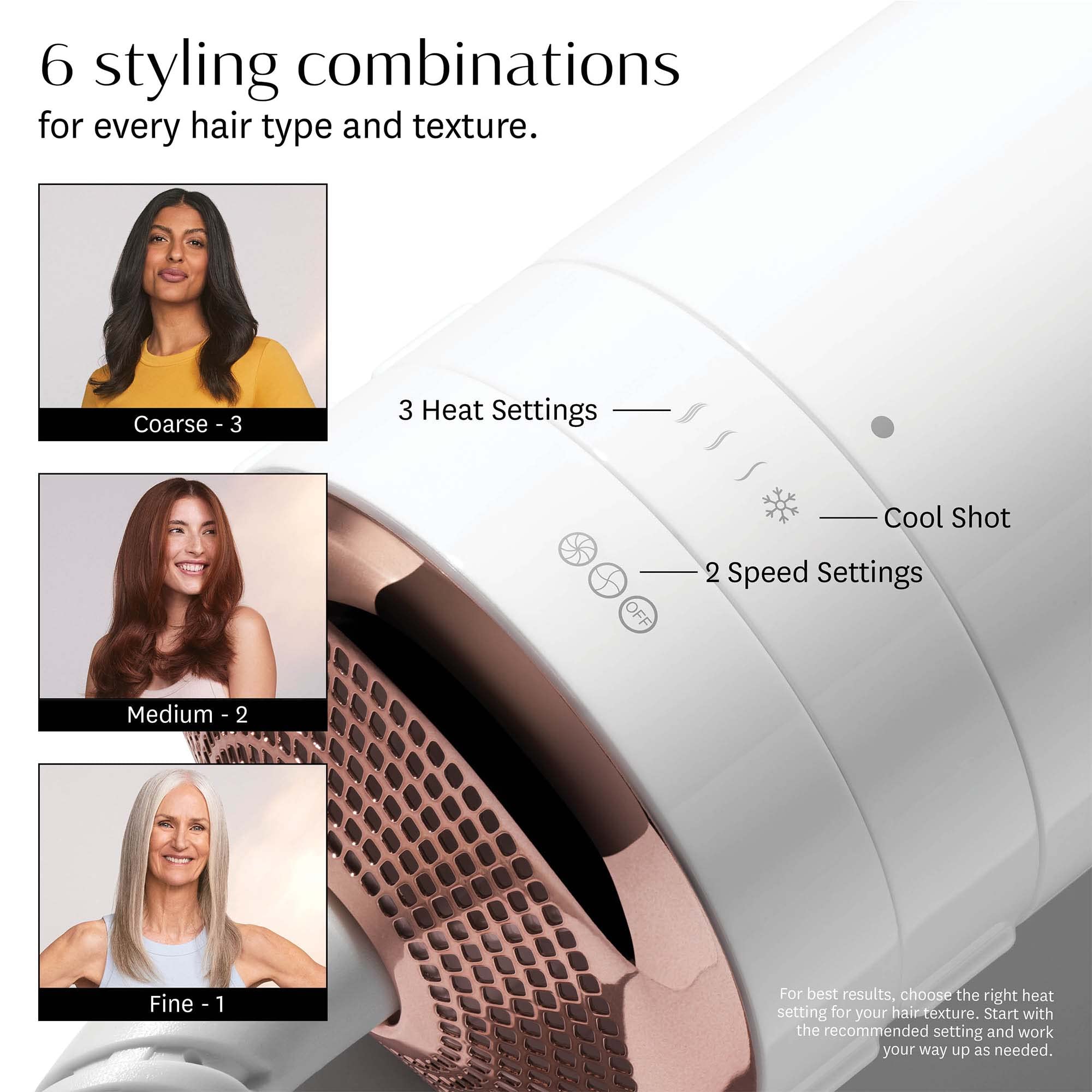 T3 AireBrush One-Step Smoothing and Volumizing Hair Dryer Brush, Blow Dryer Brush for Fast Drying and Styling with Multiple Heat and Speed Settings, Ceramic Oval Brush and Cool Shot