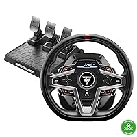 Thrustmaster T248X, Racing Wheel and Magnetic Pedals, HYBRID DRIVE, Magnetic Paddle Shifters, Dynamic Force Feedback, Screen with Racing Information (Compatible with XBOX Series X/S, One, PC)