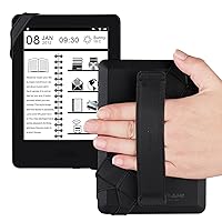 Generic Tablet Hand Strap Holder, Joylink 360 Degrees Swivel Leather Handle Grip with Elastic Belt, Secure & Portable for 6